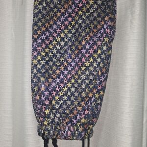 Gucci Denim Star Embellished Drawstring Pants